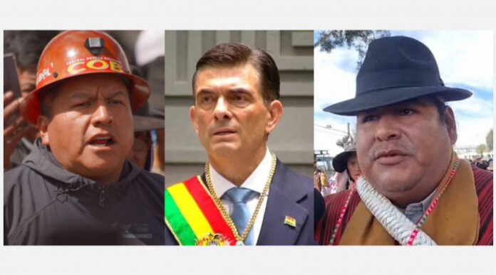  COB Y TÚPAC KATARI PIDEN DIÁLOGO TRAS 46 DÍAS DE CONFLICTO Y SIN LOGRAR LA RENUNCIA DE PAZ 