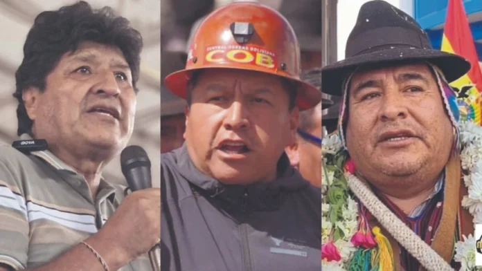 FISCALÍA INVESTIGA A EVO MORALES, MARIO ARGOLLO Y VICENTE SALAZAR POR TERRORISMO Y SUBLEVACIÓN