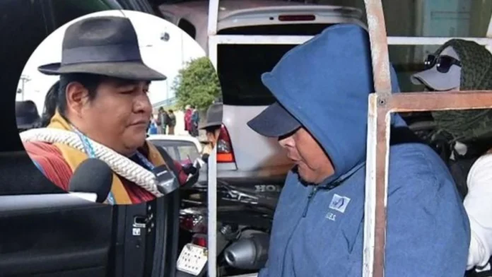 VICENTE SALAZAR CUMPLE SU PRIMERA NOCHE EN CHONCHOCORO Y EVO MORALES NO FIGURA EN EL MISMO PROCESO