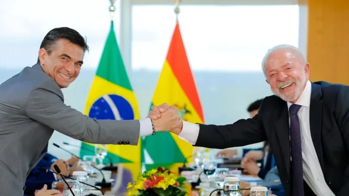 BOLIVIA Y BRASIL IMPULSAN UN NUEVO CORREDOR VIAL PARA FORTALECER EL COMERCIO BINACIONAL