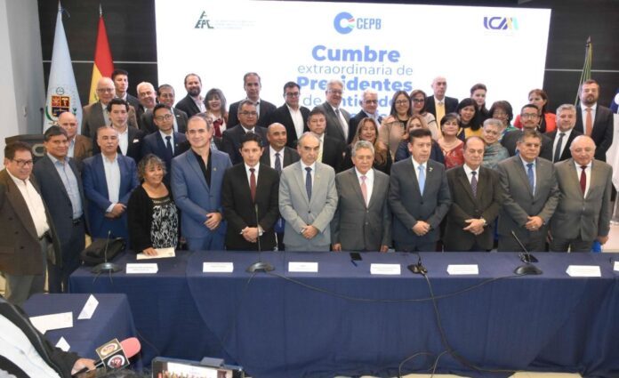 EMPRESARIOS PIDEN REUNIÓN URGENTE CON RODRIGO PAZ Y PROPONEN UN PLAN PARA REACTIVAR LA ECONOMÍA
