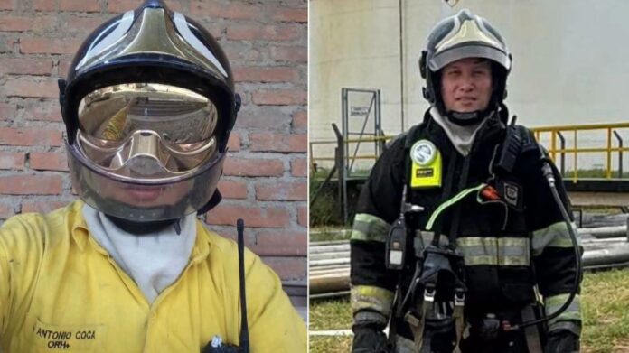 OMBERO DENUNCIA QUE LE ROBARON SU EQUIPO DE PROTECCIÓN TRAS SOFOCAR INCENDIO EN BARRIO LINDO