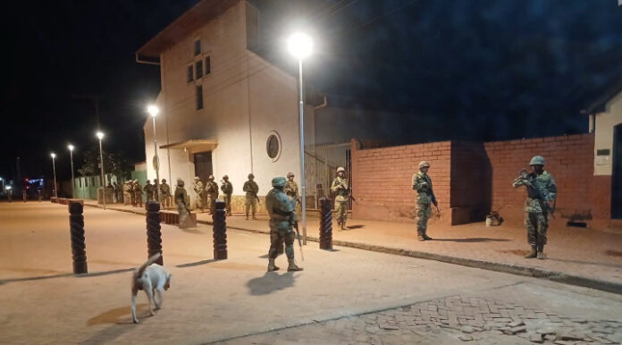 MILITARES REFUERZAN PATRULLAJES PREVENTIVOS EN SAN MATÍAS TRAS LA OLA DE VIOLENCIA
