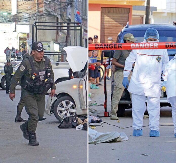  NUEVOS ASESINATOS Y TIROTEOS SACUDEN LA PAZ Y SANTA CRUZ 